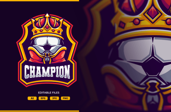Download Football Champion Badge Logo - Premium Resources