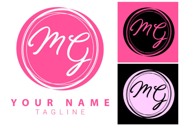 Download MG Initial Letter Signature Logo Design - Sign Collection