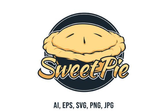 Download Sweet Pie Logo Design Template 2 - Sign Collection
