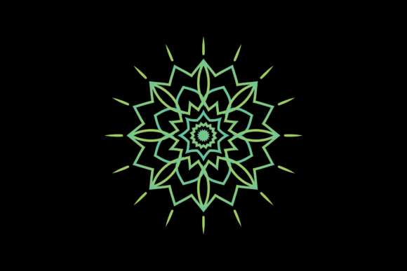 Download Mandala Gradient Ornament Graphic Design - Sign Collection