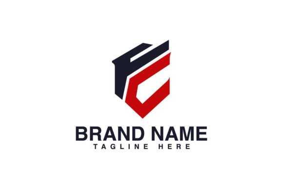 Download Letter FC Premium Geometric Logo Design. - Sign Collection