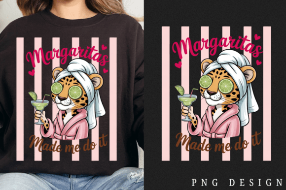 Download Leopard Spa Cute Drink PNG Design - Sign Collection