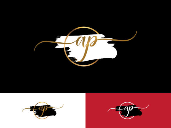 Download Signature Logo Ap Letter Design - Sign Collection