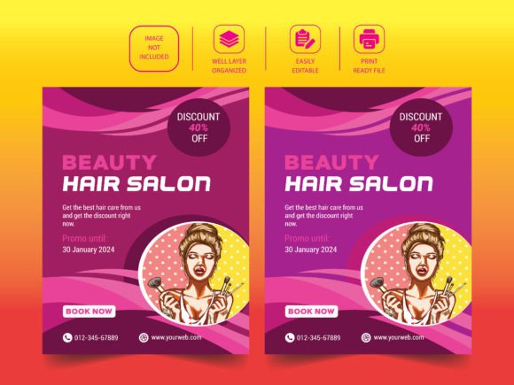 Download BEAUTY HAIR SALON DESIGN - Sign Collection