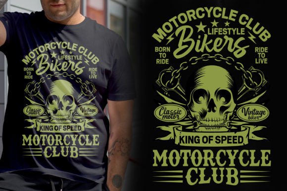 Download Bikers Lifestyle Vector Tshirt Design - Sign Collection