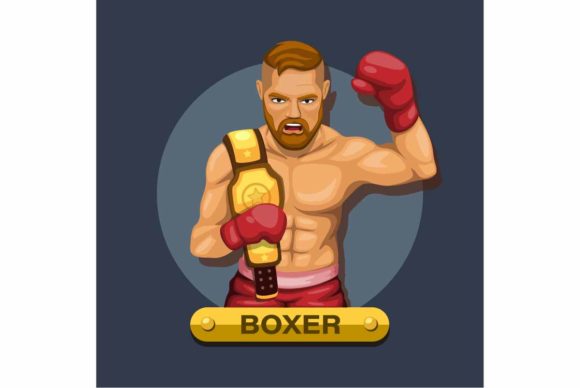 Download Boxer, Boxing Athlete Championship Belt - Champion Collection