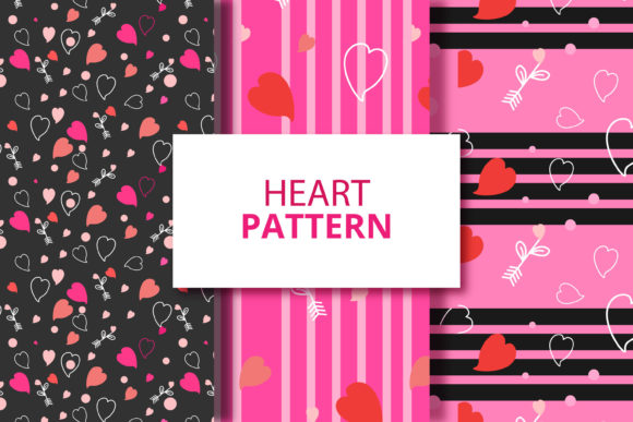 Download Valentines Day Creative Pattern Design - Sign Collection