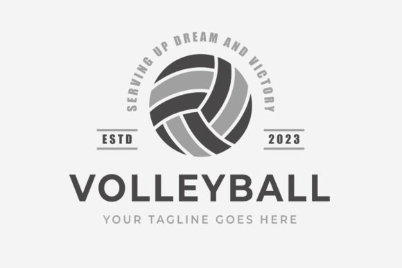 Download Emblem Badge Volleyball Champion Logo - Champion Collection
