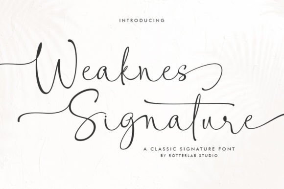 Download Weaknes Signature - Sign Collection