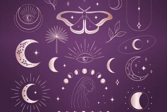 Download Abstract Mystic Logo Design Elements. - Sign Collection