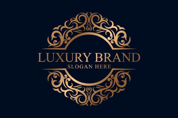 Download Vintage Luxury Brand Ornamental Logo - Luxury Collection