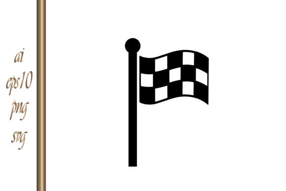 Download Racing Flag Championship Crosse Vector - Champion Collection