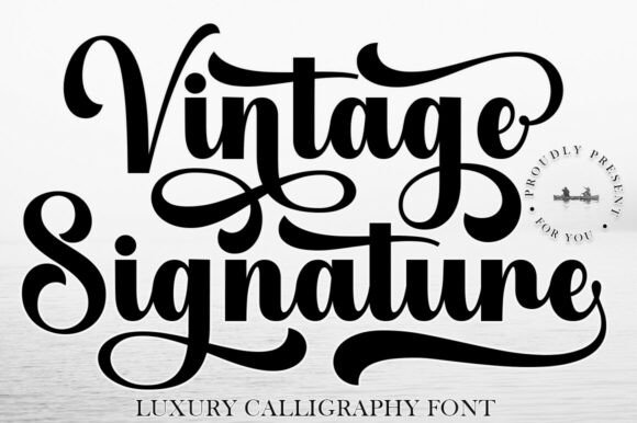 Download Vintage Signature - Sign Collection