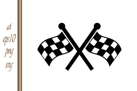 Download Racing Flag Championship Crosse Vector - Champion Collection
