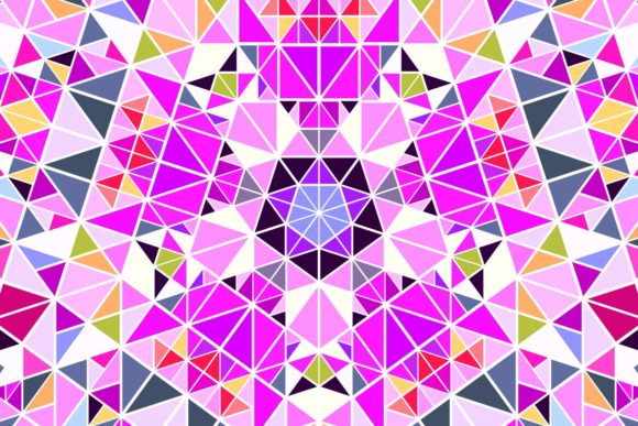 Download Triangle Mosaic Background Design - Sign Collection