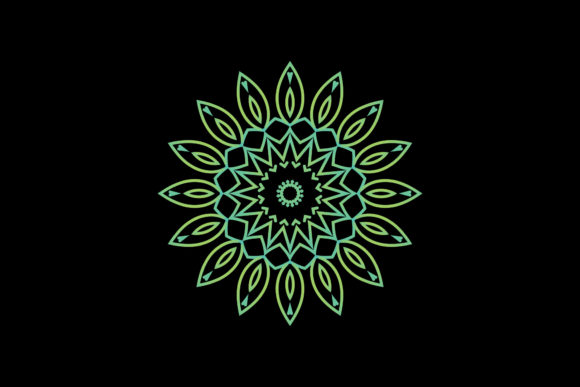 Download Mandala Gradient Ornament Graphic Design - Sign Collection