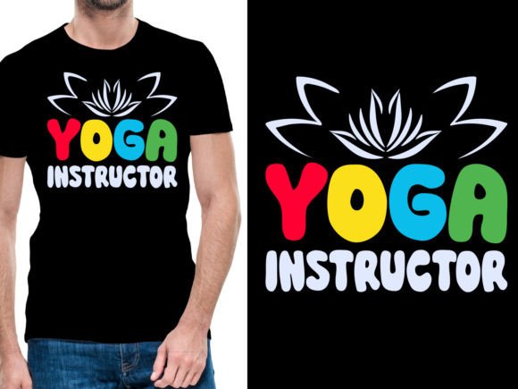 Download Yoga Instructor Logo Tshirt Design - Sign Collection