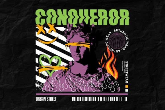 Download Streetwear Urban Graphic Design Statue - Sign Collection