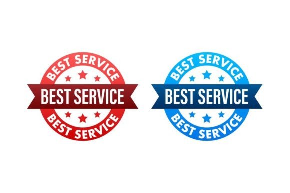 Download Best Service Sign. Premium Service Label - Sign Collection