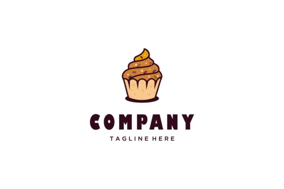Download Minimalist Cupcake Logo Design Icon - Sign Collection