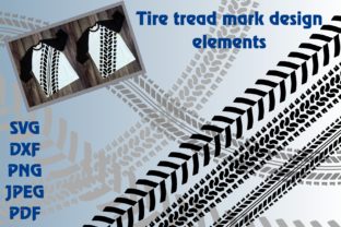 Download Tire Tread Design Elements - Sign Collection